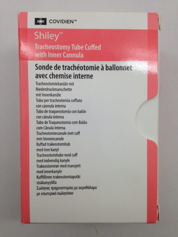 COVIDIEN 8LPC Shiley Tracheostomy Tube Cuffed With Inner Cannula (X)