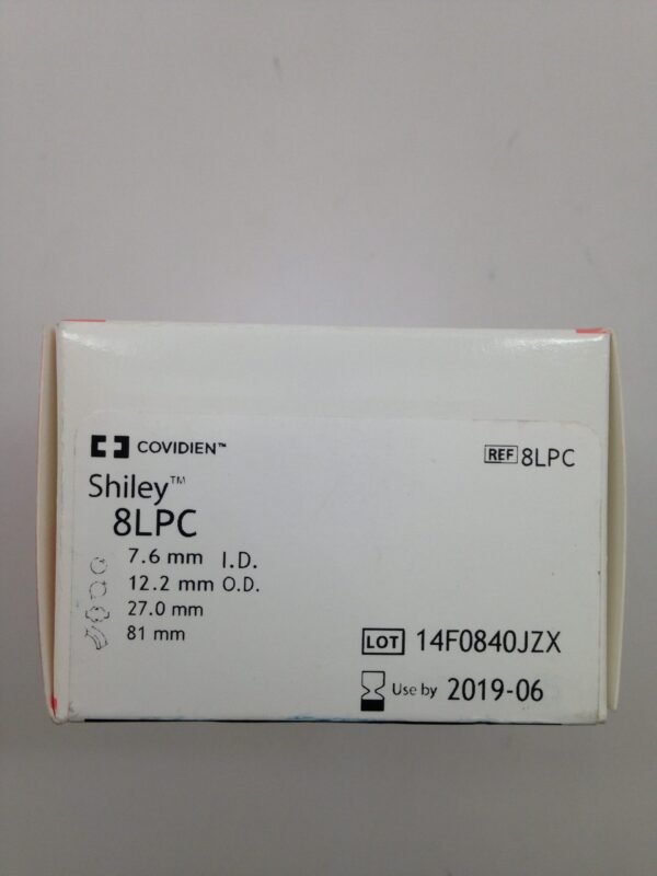 COVIDIEN 8LPC Shiley Tracheostomy Tube Cuffed With Inner Cannula (X)