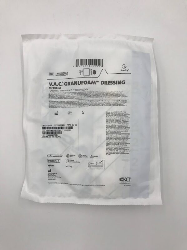 KCI M8275052 V.A.C. GranuFoam Dressing, Medium (X)