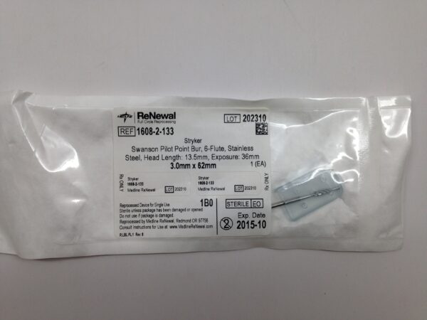 STRYKER 1608-2-133 Swanson Pilot Point Bur, 3.0mm (X)