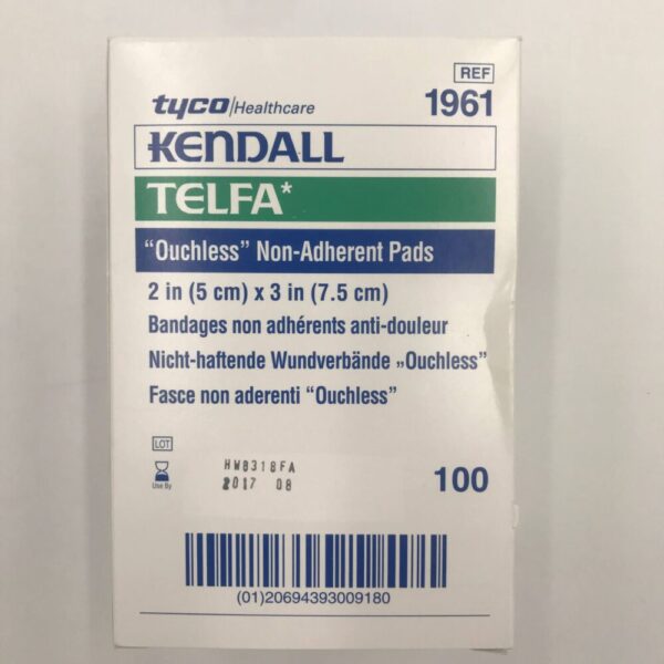 TYCO/ COVIDIEN 1961 Non-Adherent Dressing, 2in x 3in (100/Box) (x)
