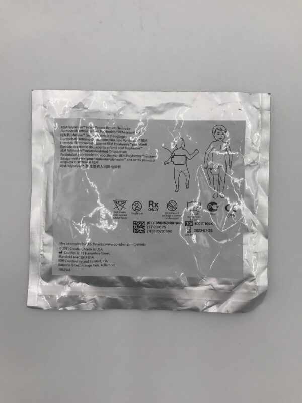 COVIDIEN E7510-25 Valleylab REM Polyhesive Infant Patient Return Electrode(X)