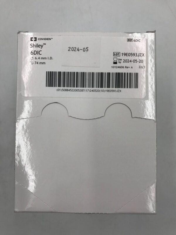 COVIDIEN 6DIC Shiley Inner Cannula, Disposable, 6.4mm I.D. (10/Box)