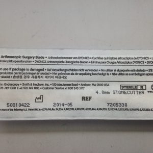 SMITH AND NEPHEW 7205330 DYONICS Arthroscopic Surgery Blade