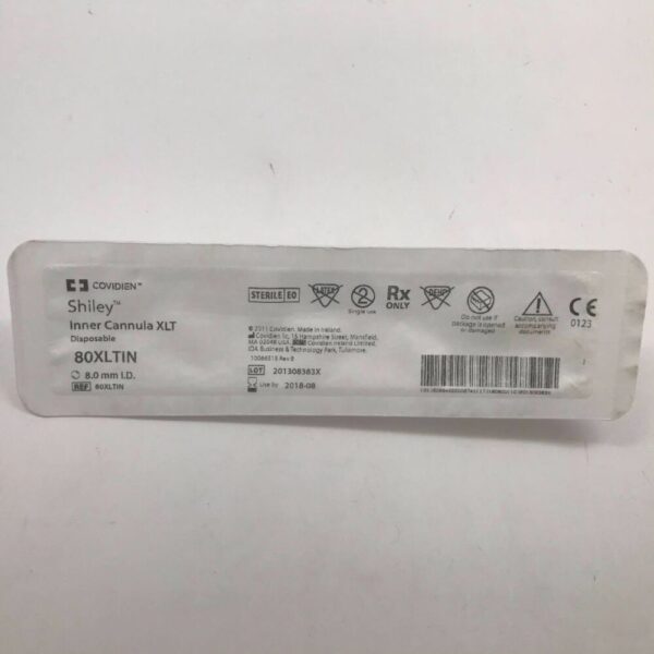 COVIDIEN 80XLTIN Shiley Inner Cannula XLT, Disposable, 8.0mm I.D. (X)