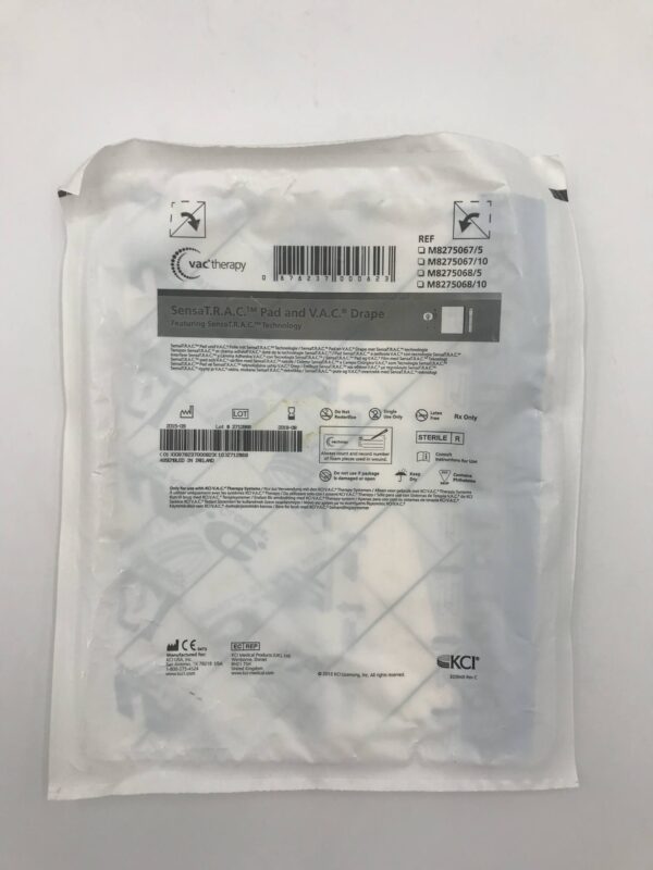 KCI M8275067 SensaT.R.A.C. Pad And V.A.C. Drape (X)