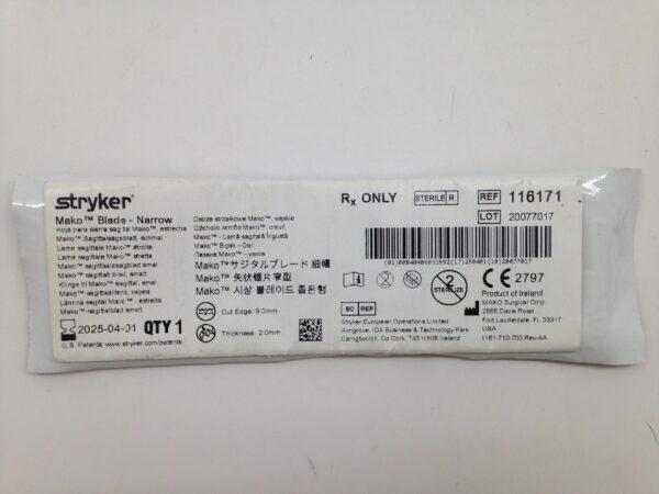 STRYKER 116171 Mako Blade - Narrow