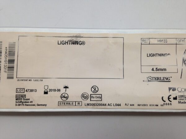 CONMED H9133 Lightning Bur, 4.5mm (X)