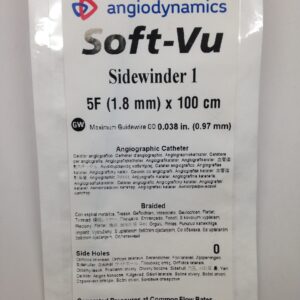 ANGIODYNAMICS 10709006 Soft-Vu Sidewinder 1 Angiographic