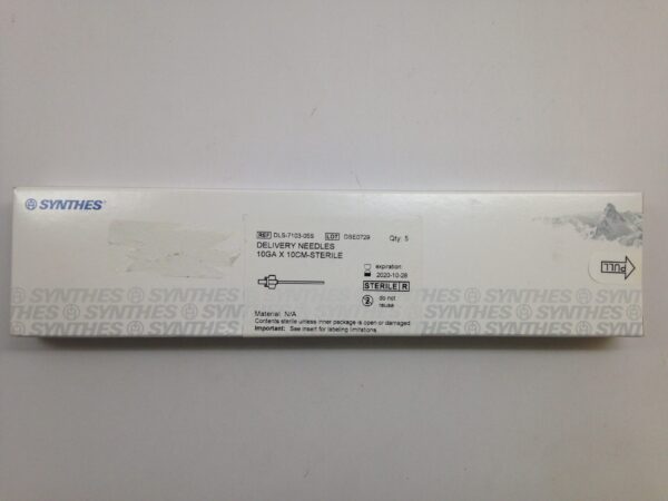 SYNTHES DLS-7103-05S Delivery Needles, 10Ga x 10cm, Sterile (5/Box) (X)