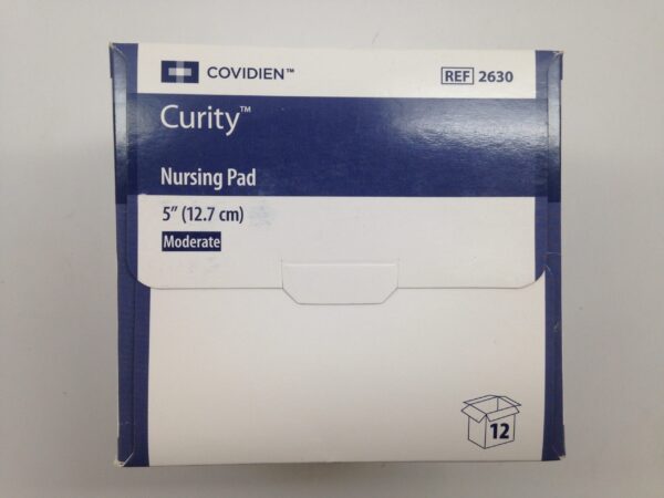 COVIDIEN 2630 Curity Nursing Pad, 5", Moderate (Box Of 12)