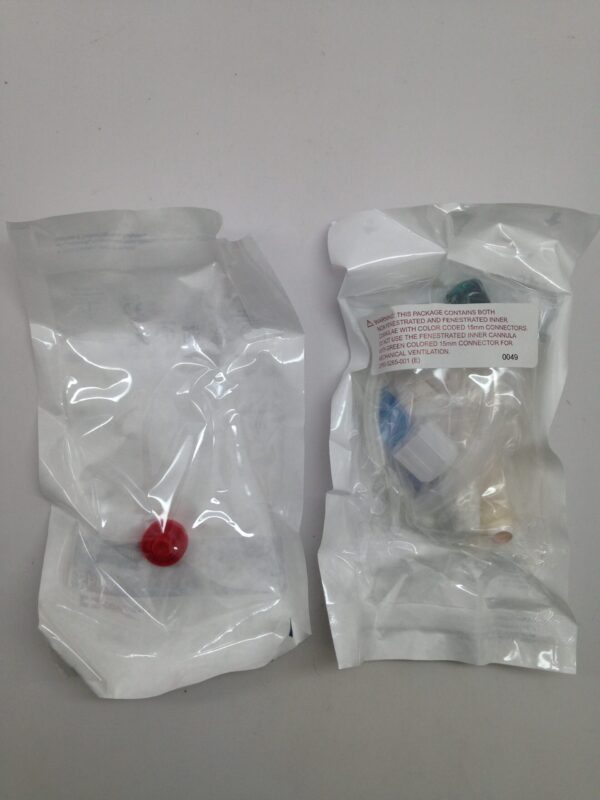 COVIDIEN 6FEN Shiley Tracheostomy Tube Cuffed With Inner Cannula, Fenestrated, 6.4mm I.D., 10.8mm O.D., 24.0mm, 76mm