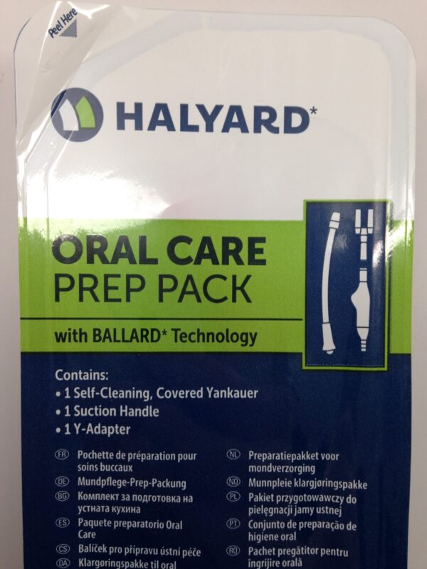 HALYARD 99789 Oral Care Prep Pack With Ballard Technology (X)