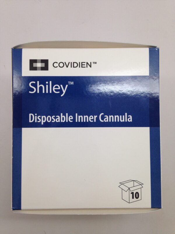 COVIDIEN 8IC85 Shiley Disposable Inner Cannula, 7.5mm I.D., 8.5mm I.D., 79mm (10/Box) (X)