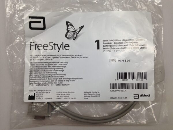 ABBOTT 98754-01 FreeStyle, Upload Cable