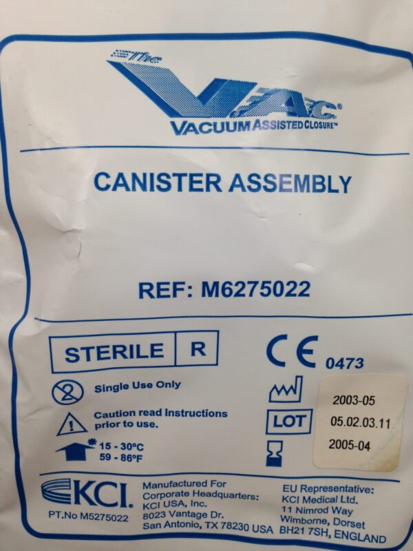 KCI M6275022 Canister Assembly (X)