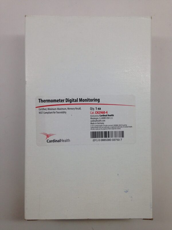 CARDINAL HEALTH CH2960-4 Thermometer Digital Monitoring (X)