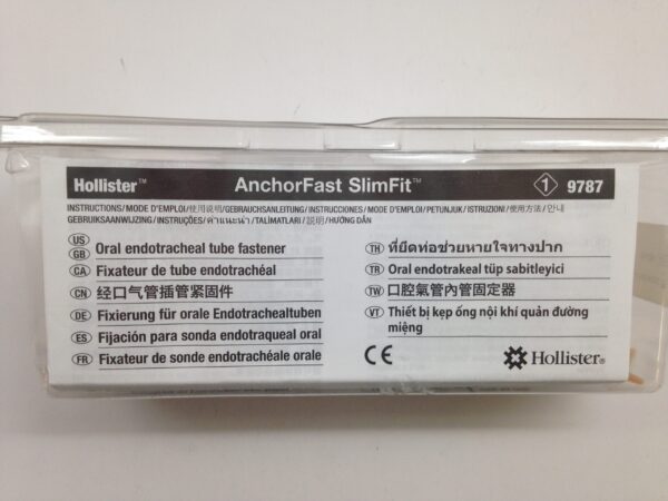 HOLLISTER 9787 AnchorFast SlimFit Oral Endotracheal Tube Fastener