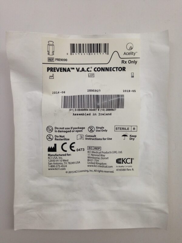 KCI PRE9090 Prevana V.A.C. Connector (X)