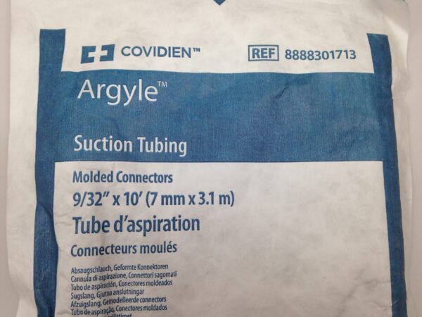COVIDIEN 8888301713 Argyle Suction Tubing, Molded Connectors, 9/32" x 10" (X)