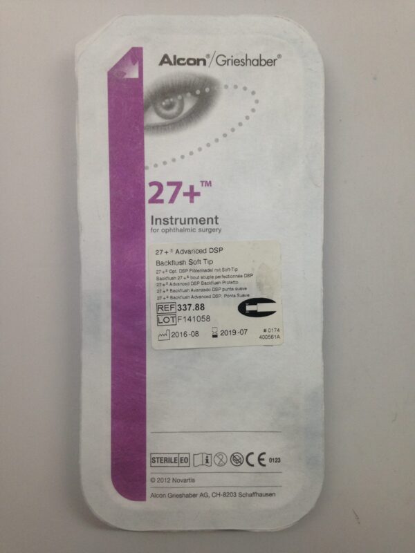 ALCON 337.88 27+ Advanced DSP BackFlush Soft Tip (X)