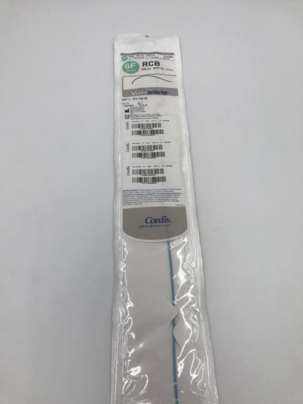 CORDIS 670-182-00 Vista BriteTip Guiding Catheter RCB, 6F (X)