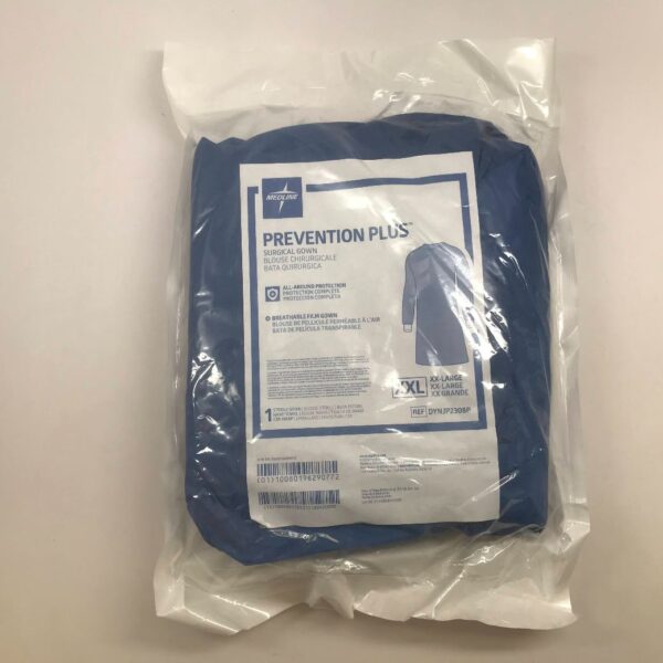 MEDLINE DYNJP2308P Prevention Plus Surgical Gown, XXL, XX-Large