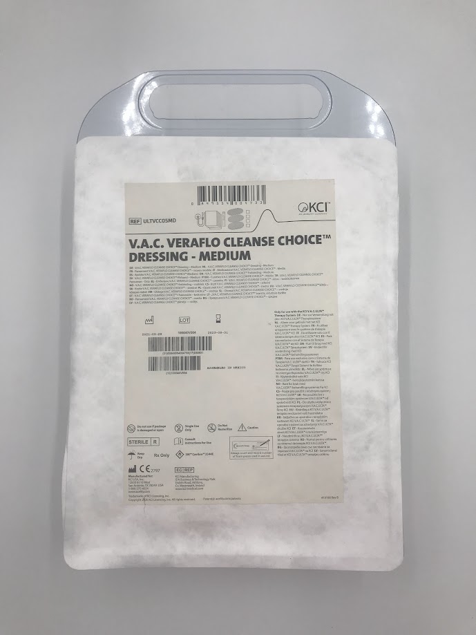 KCI ULTVCC05MD V.A.C. Veraflo Cleanse Choice Dressing - Medium (X)