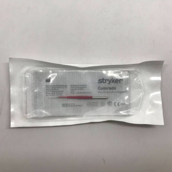 STRYKER N103A Colorado MicroDissection Needle, 3cm Length Straight, 3/32in Sleeve Diameter