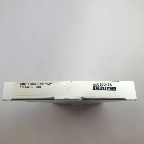 Avanos 0100-28 Mic* Gastrostomy Feeding Tube G-Tube D=28Fr BV=7-10ml