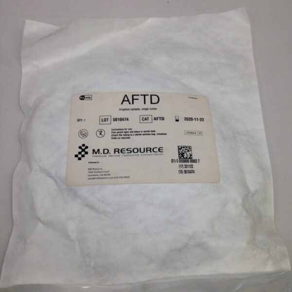 M.D. Resource AFTD Irrigation Catheter,Single Lumen (X)