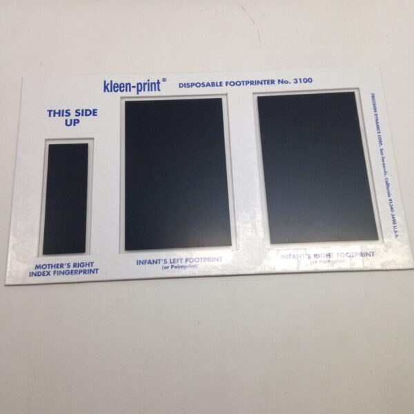 PDC 3100-00-PDE Kleen-Print FootPrinter Natural (23/BOX)