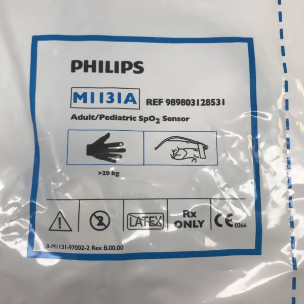 Philips 989803128531 Adult/Pediatric Spo2 Sensor MII3IA