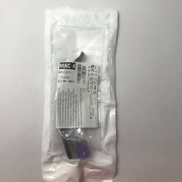 Salter Labs S01-1024.C  IntuBrite Single Use Disposable Laryngoscope Blade MAC 4
