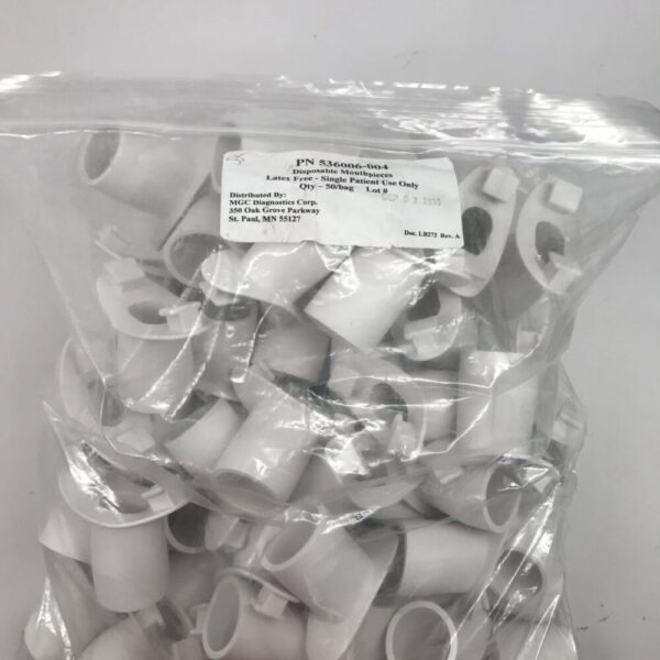 MGC Diagnostics 536006-004 Disposable MouthPieces Latex Free 50/Bag