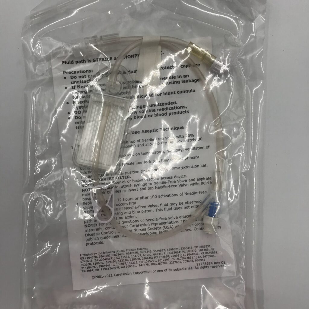 CareFusion 20028E Alaris, SmartSite Extension Set 0.2 Micron Low