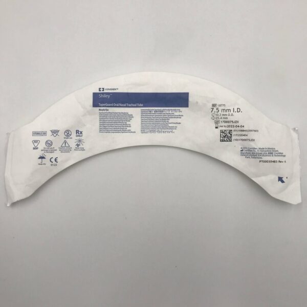 Covidien 18775 Shiley TaperGuard Oral/Nasal Tracheal Tube (x)