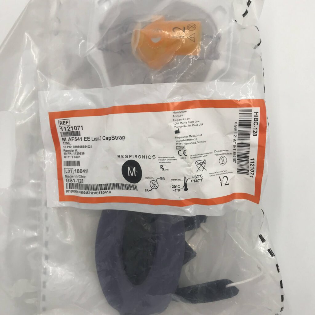 Respironics 1121071 M. AF541 EE Leak 2, CapStrap - GB TECH USA
