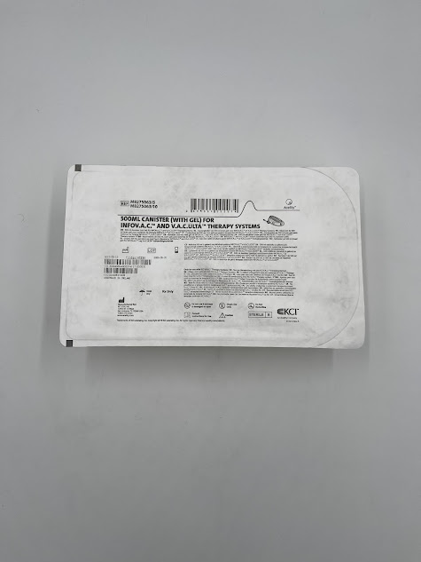 KCI M8275063 500ml Canister (W/Gel) For INFOV.A.C & V.A.C.ULTA Therapy Systems (X)