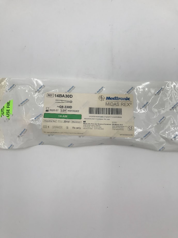 MEDTRONIC 14BA30D Midas Rex =G8-330D 14-AM Dissecting Tool, Attachment (X)