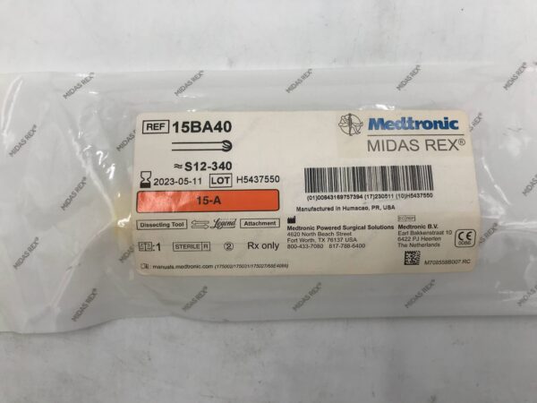 Medtronic 15BA40 Midas Rex, Dissecting Tool Attachment (x)