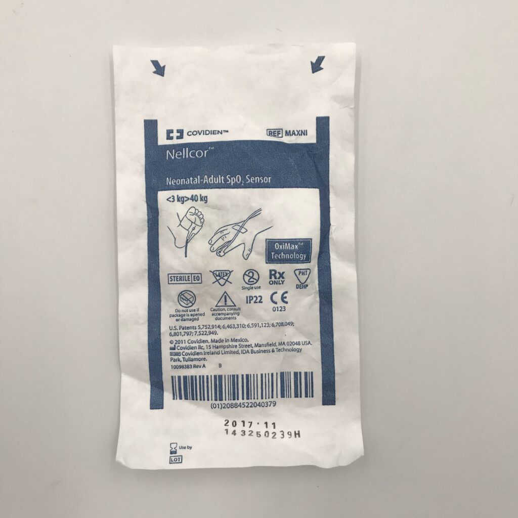 Covidien MAXNI Nellcor Neonatal-Adult Sp02 Sensor (x) - GB TECH USA