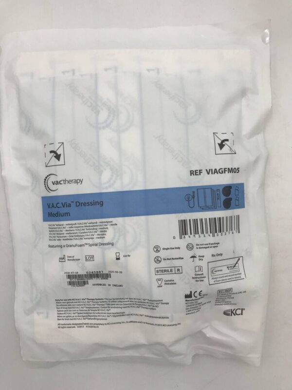 KCI VIAGFM05 VacTherapy V.A.C. Via Dressing, Medium (x)