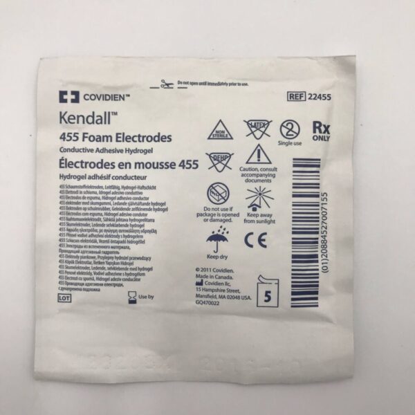 Covidien 22455 Kendall  455Foam Electrodes. Conductive Adhesive Hydrogel (x)