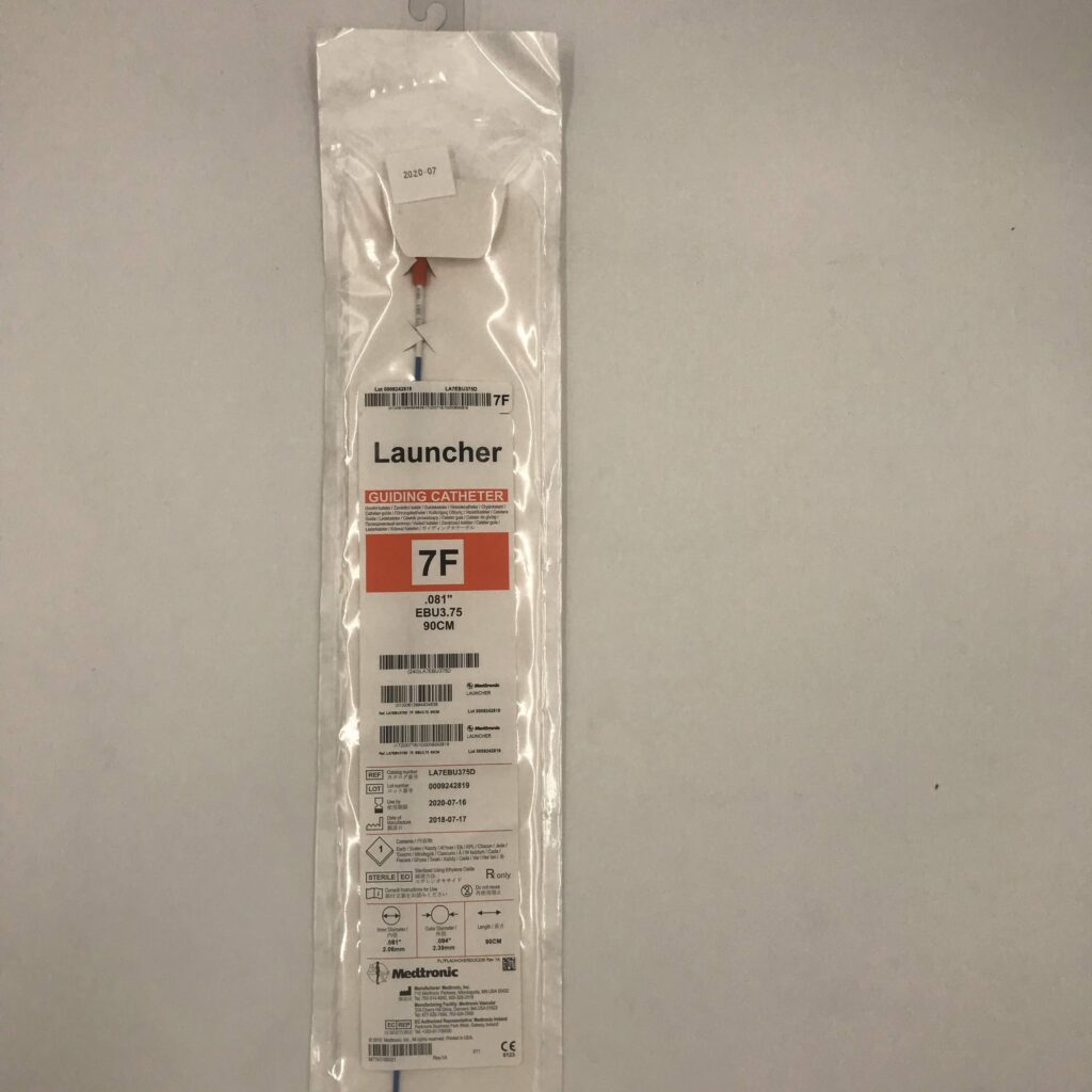 Medtronic LA7EBU375D Launcher, Guiding Catheter, 7F, 90cm (x) - GB