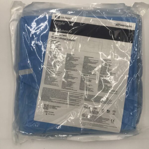 Covidien 8888565036 Argyle Trocar Catheter Kit 20Fr (Open Package) (x)