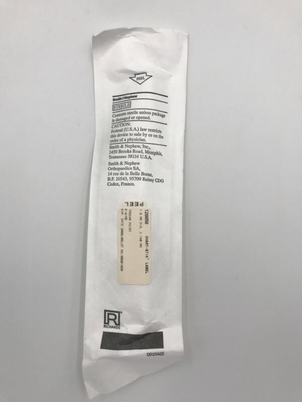 Smith&Nephew 128058 Richards Trocar Point, K-Wire, 1.9mm Diameter, 140mm Length (x)