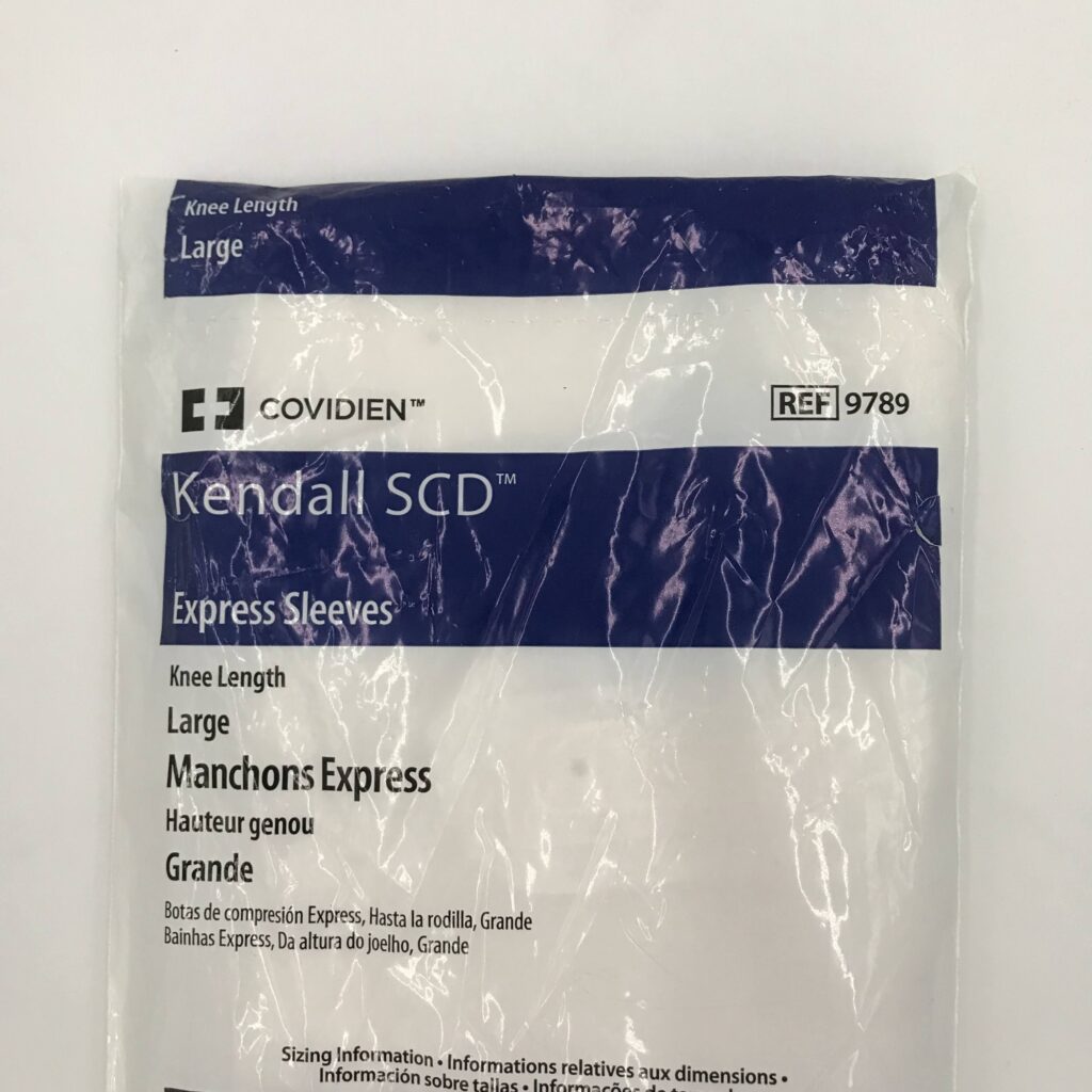 Covidien 9789 Kendall SCD, Express Sleeves, Knee Length, L (X