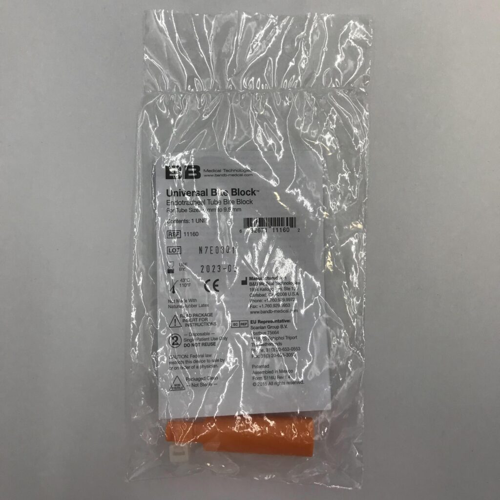 B&B Medical Technologies 11160 Universal Bite Block, 6mm-9.5mm - GB TECH USA