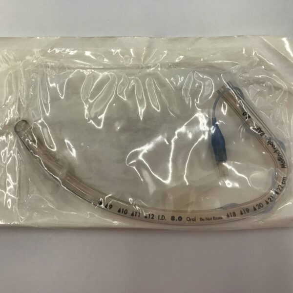Mallinckrodt 86206 Oral RAE Preformed Tracheal Tube, Cuffed 8mm (x)